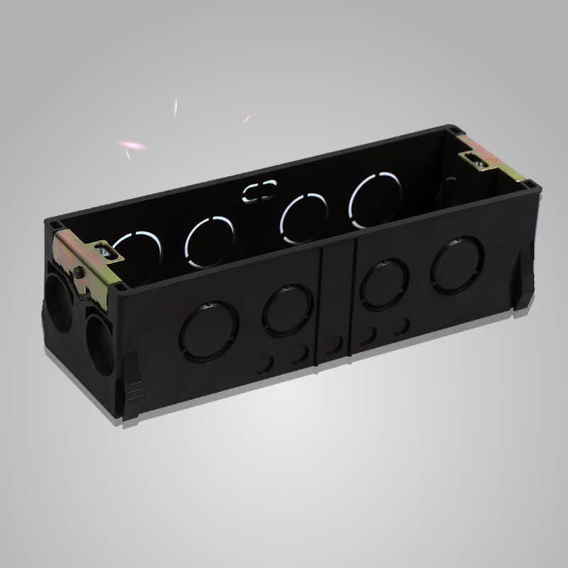 飞雕118型四位通用暗盒 现代电气布线的可靠基石